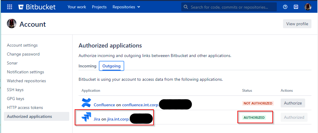 Atlassian Application Links configuration screenshot.png